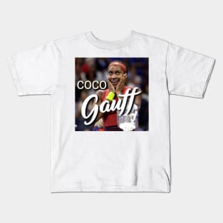 Coco gauff Kids T-Shirt